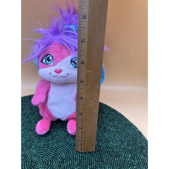 Popples Soft Pink Sunny The Popples Plush Stuffed Animal 2015 Spinmaster Cute - Picture 7 of 7
